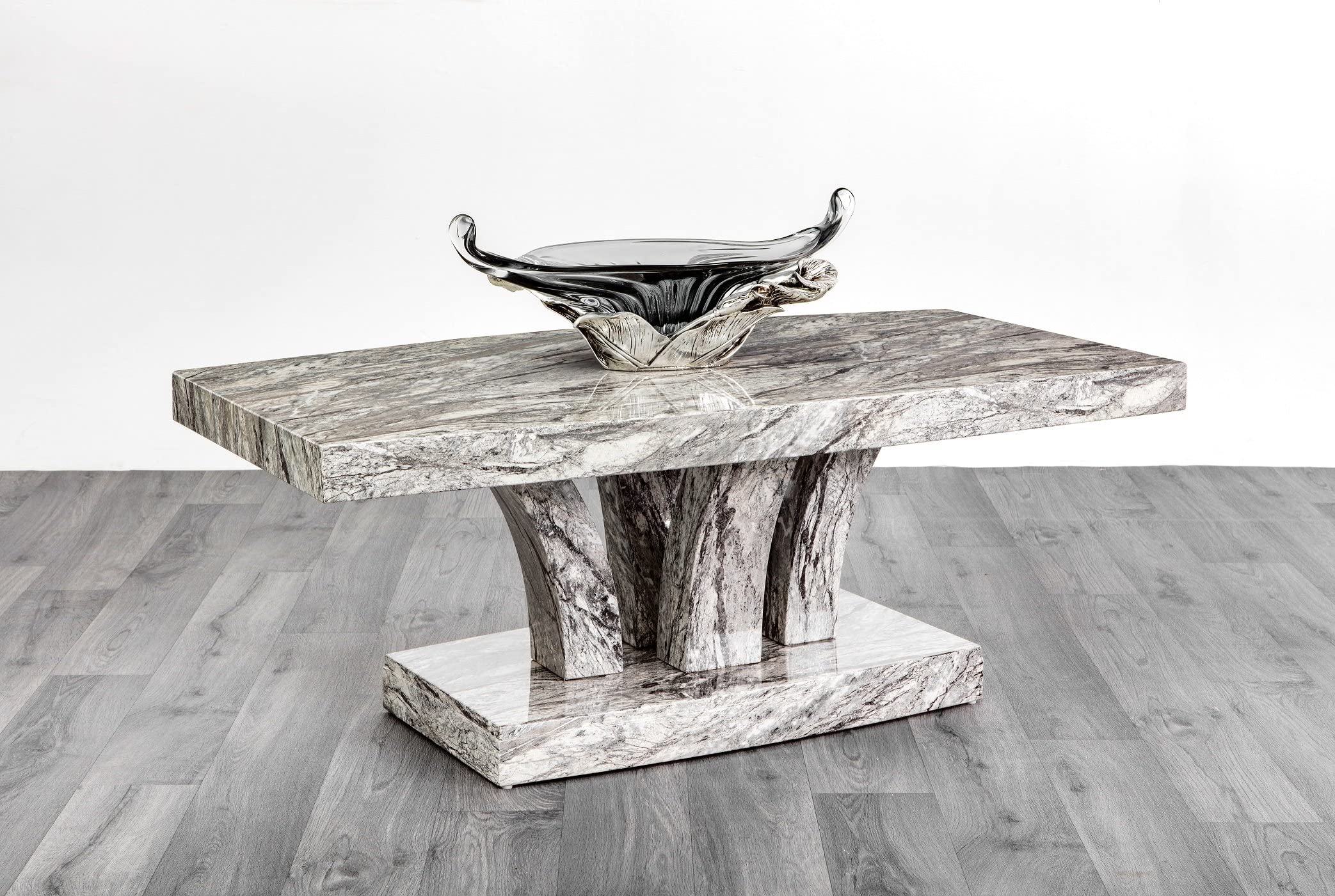 Buy 7Star Terry Marble effect Matching Grey tree Concept Dining table