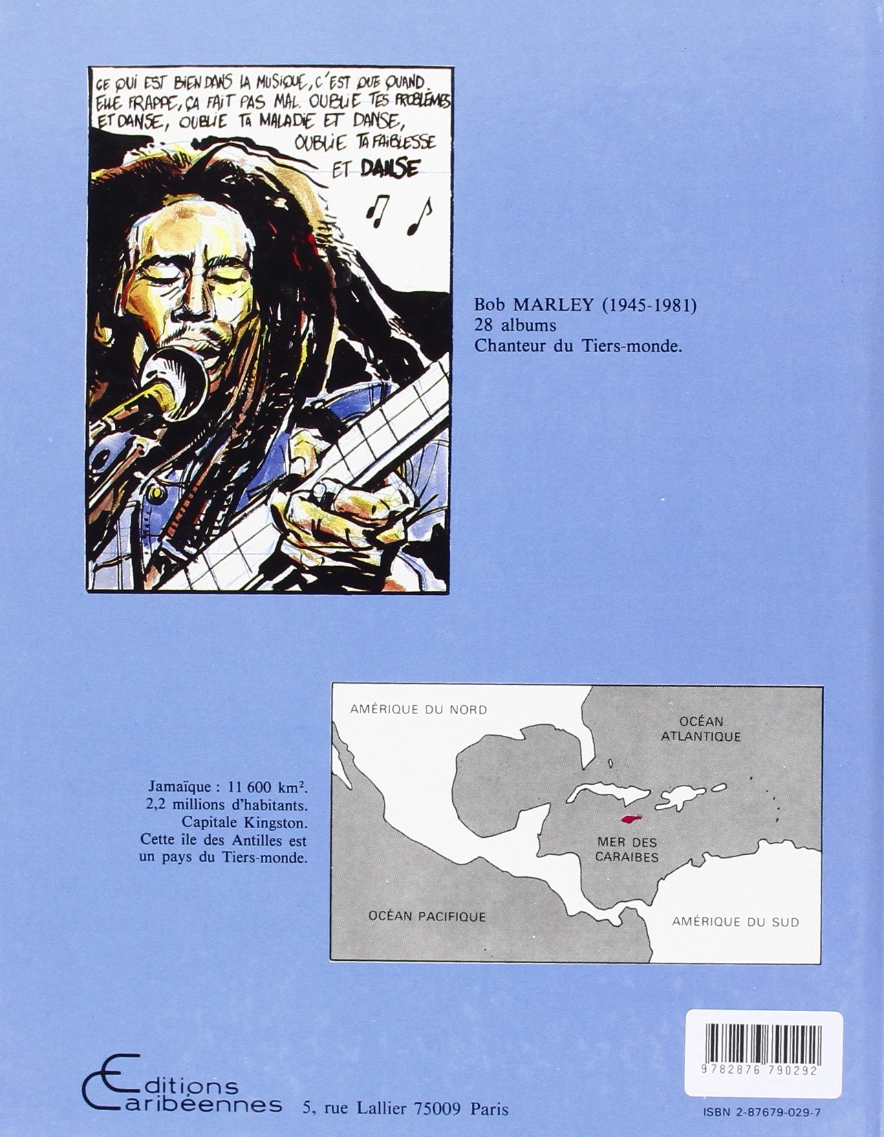 Reggae rebel : la vie de Bob Marley