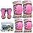 Kids Knee Pads for Girls Boys Toddler 3-8 Years Old Knee and Elbow Pads with Wrist Guards Youth Protective Gear Set for Skateboard Cycling Roller Bike Inline Scooter Skating
