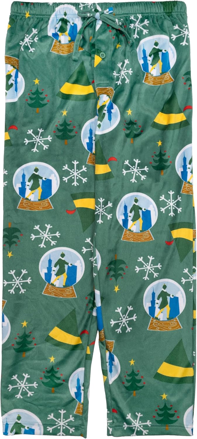 ELF Buddy The Elf Globe Fleece Lounge Pants