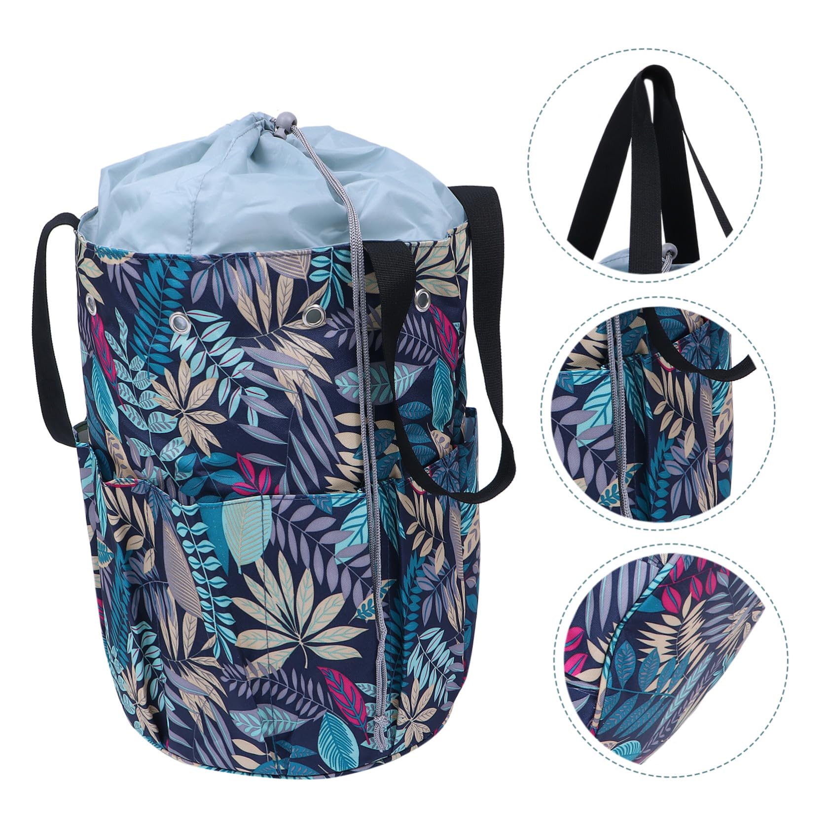 Multifunktionale Oxford Baumwolltasche mit Strapazierfähigem Garn organizer Praktische Aufbewahrungstasche für Strickzeug und Nähutensilien Tragbar und Langlebig