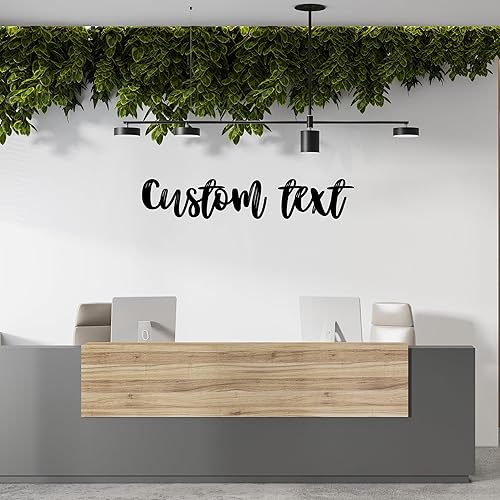 Texto personalizado para estudio de yoga, calcomanía motivadora de letras de vinilo personalizadas para el hogar y estudio de yoga, letras de vinilo