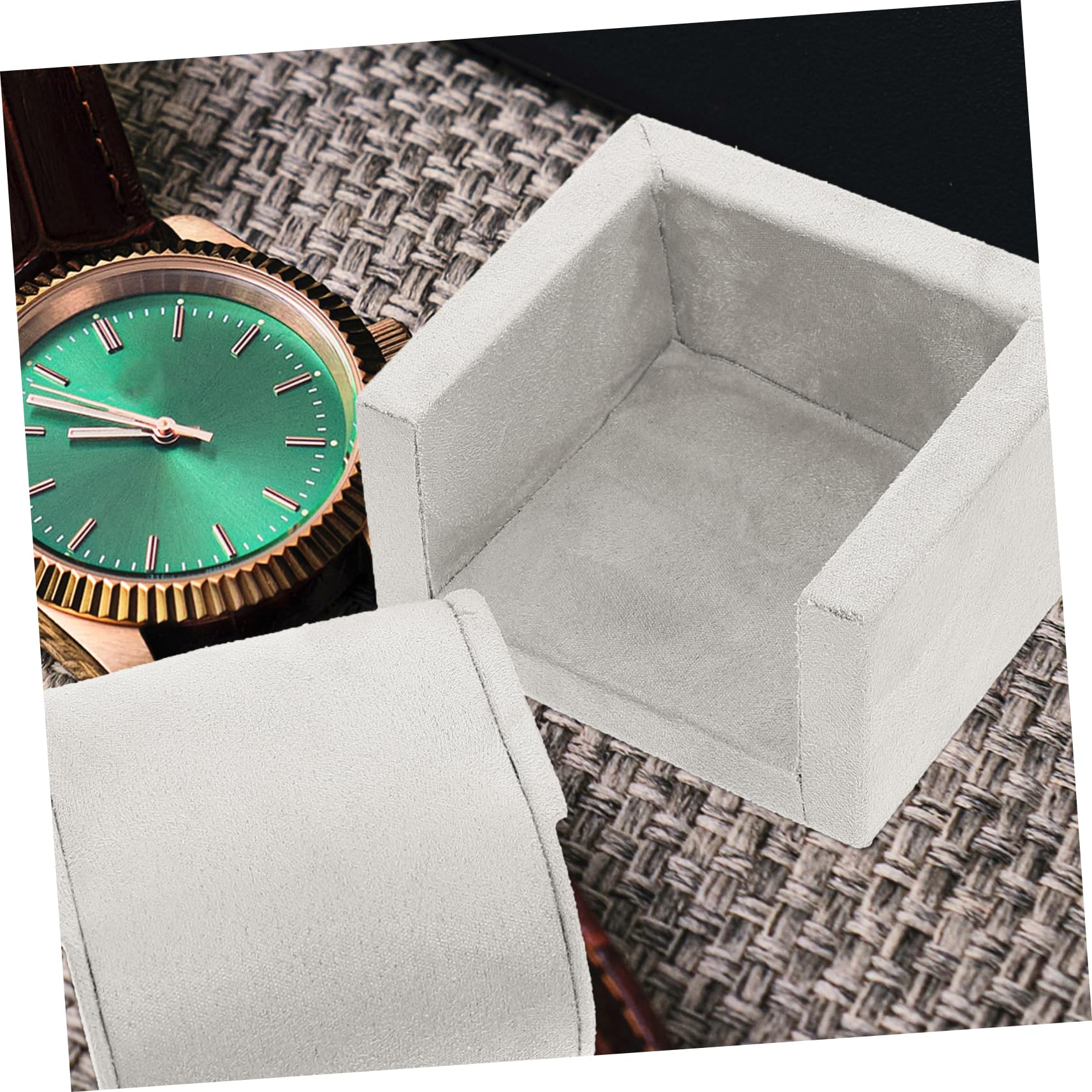 2stücke Watch Stand Eleganter Uhrenständer Mit Dekorativem Design Für Männer Und Frauen Stabiler Tischhalter Für Uhren Handgefertigt Zur Sicheren Aufbewahrung Und