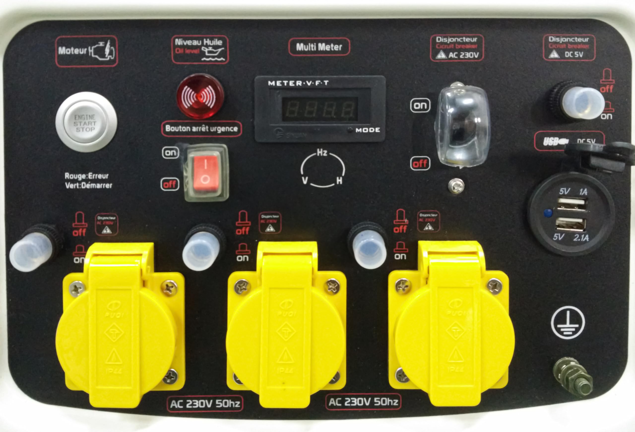 Mecafer Groupe électrogène MF 6600E HD