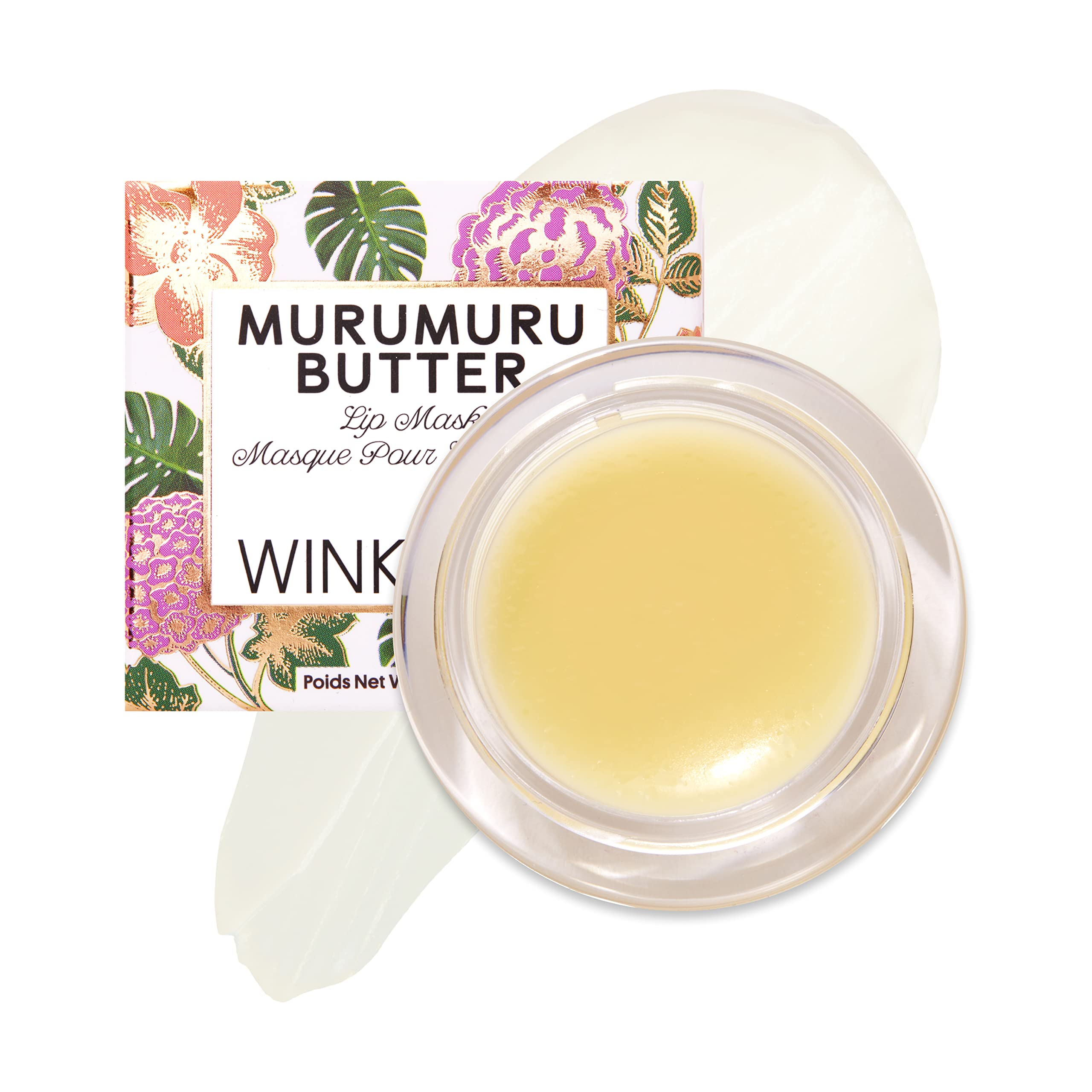 Winky LuxLip Balm, Overnight Lip Treatment, Hydrating, Murumuru Butter, Hyaluronic Acid, Power Peptides, Vitamin E, Moisturizing, Glossy Finish
