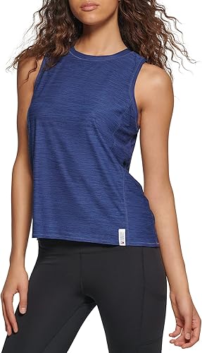Tommy Hilfiger Womens Basic Crewneck Performance Tank Top