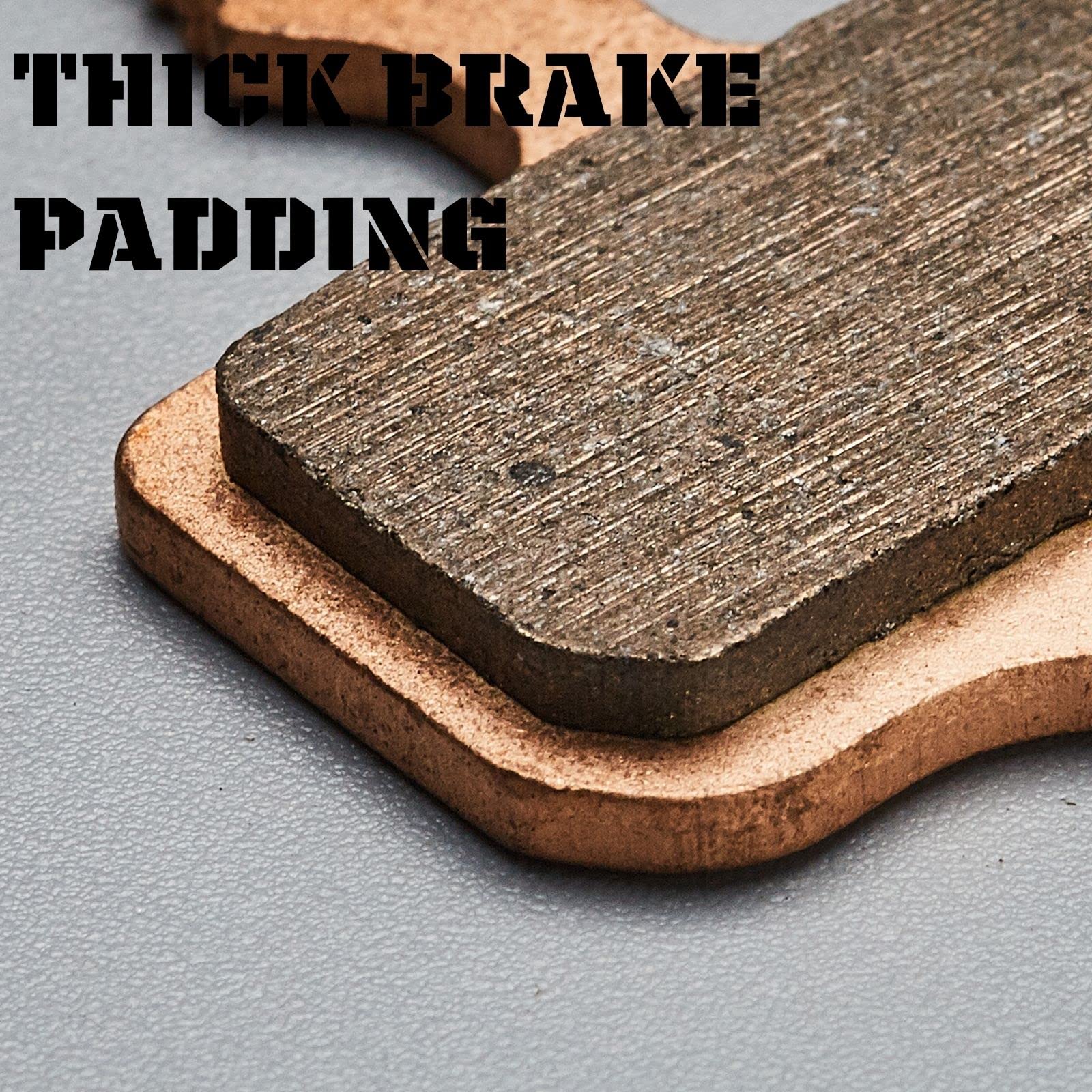 Amazon.com : 2 Pairs Copper Based Disc Brake Pads for Sram Avid