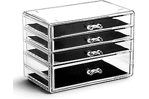 Bino The Manhattan Series: Acrylic Cosmetics Organizer and Storage