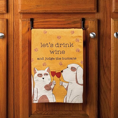 Miniatura 8 de Primitives by Kathy Toalla de cocina rústica, 28 x 28 pulgadas, I'll Be Watching You, algodón