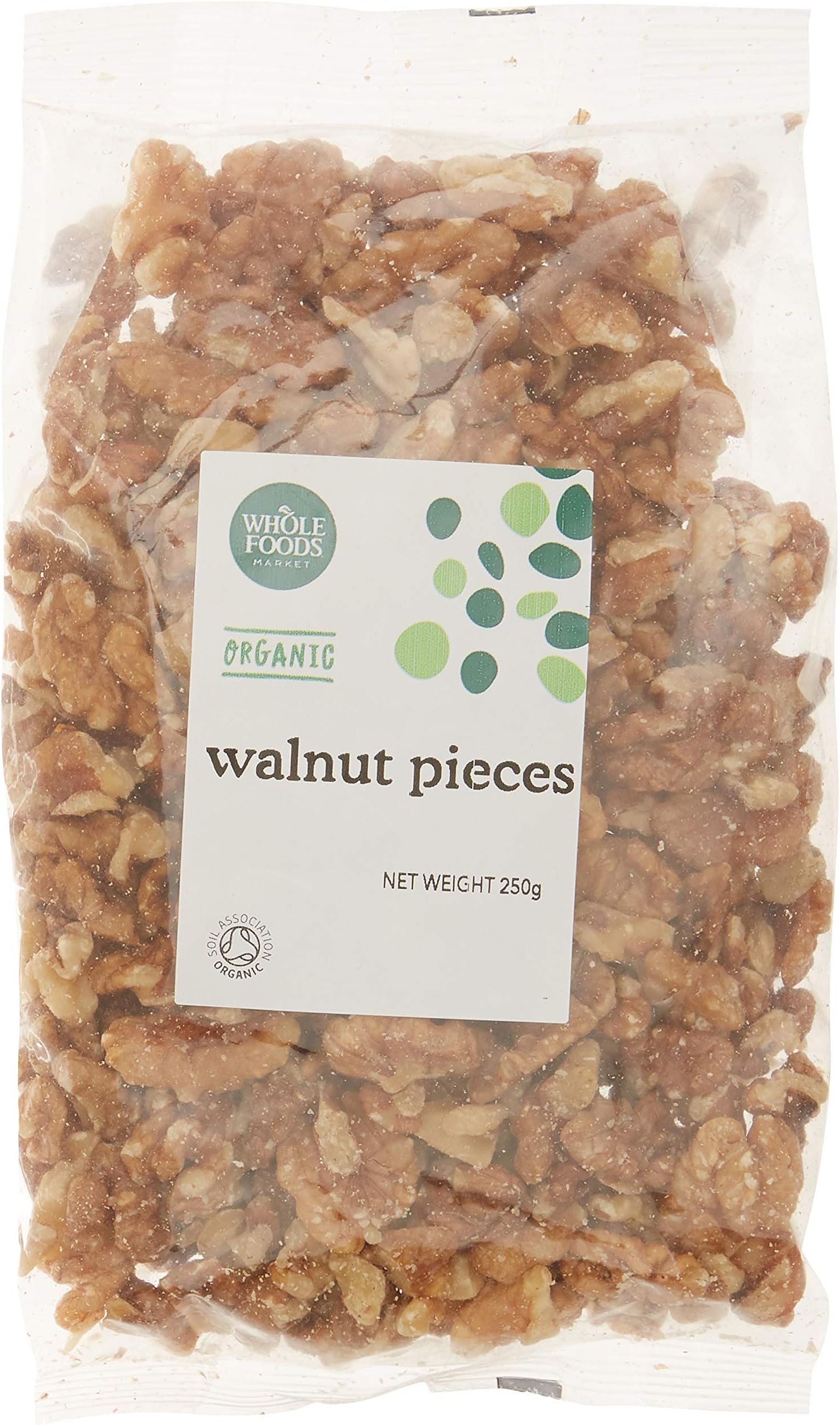 Whole Foods Market Organic Walnut Pieces, 250g