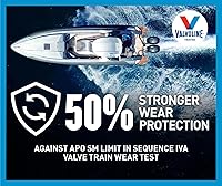 Vista 6 de Valvoline Aceite de motor sintético completo marino de 4 tiempos, 1 galón