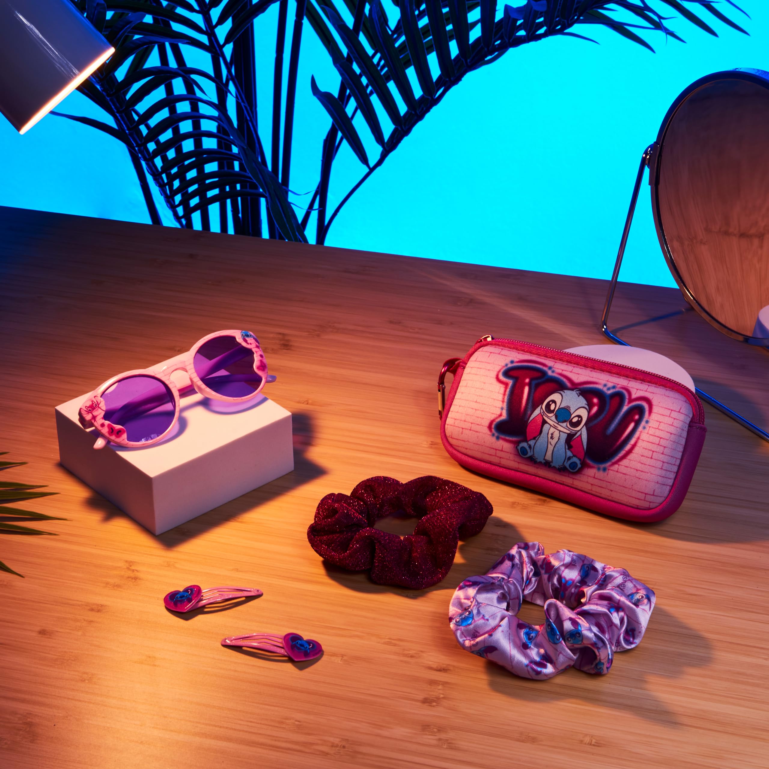 Disney Lunettes de Soleil Enfant Fille, Ensemble Lunettes et Accessoires Fille