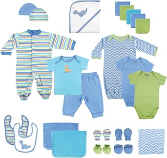 Luvable Friends Unisex Baby Layette Gift Cube