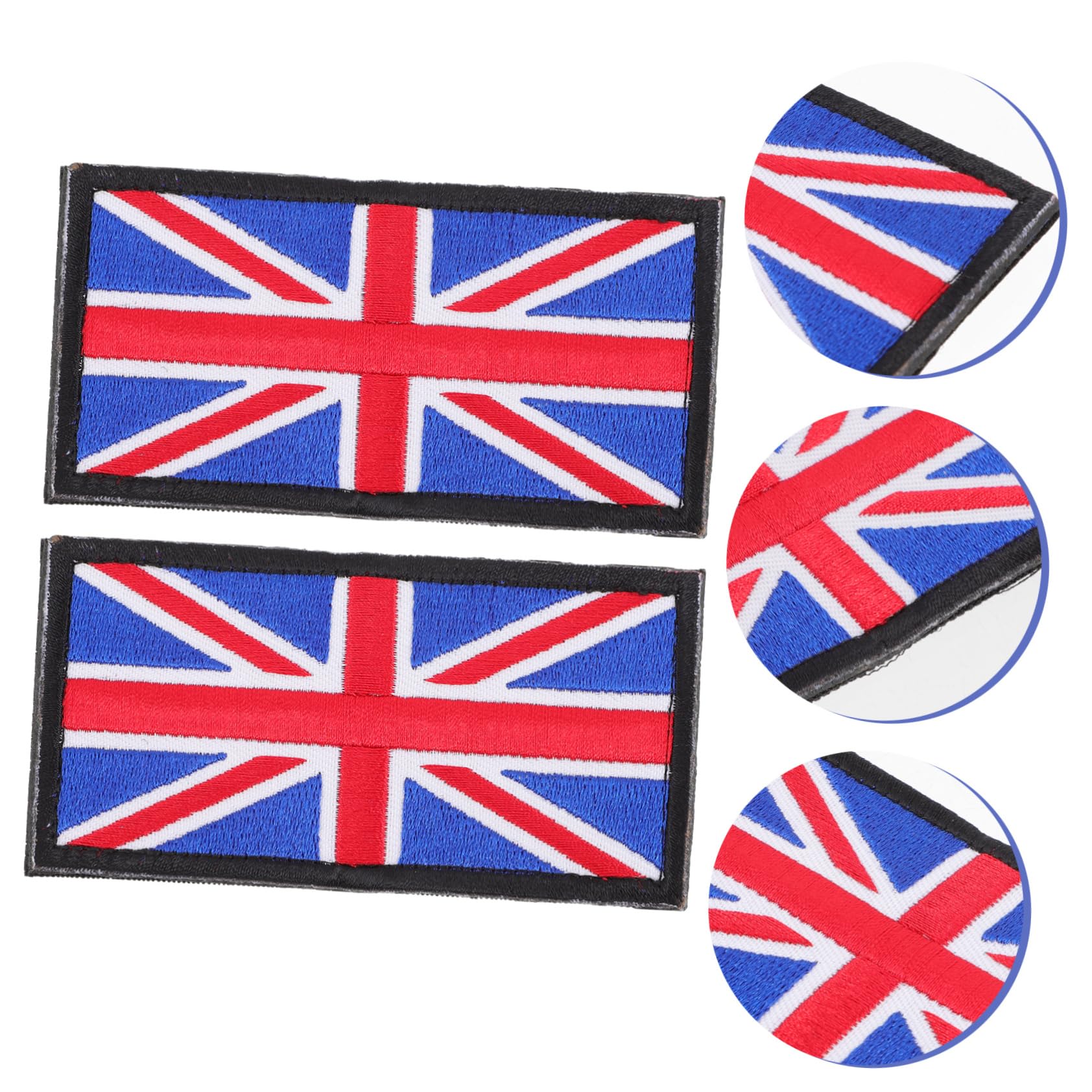 TEHAUX 10pezzi Toppe Ricamate Bandiera Del Unito Patch Termoadesive Per Abbigliamento e Accessori Per Riparazioni e Decorazioni Su Borse Cappelli e Scarpe
