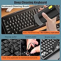 Vista 3 de VICHYIE Kit de limpieza multifuncional 20 en 1 para dispositivos electrónicos, cepillo de limpieza de teclado, kit de limpieza de auriculares