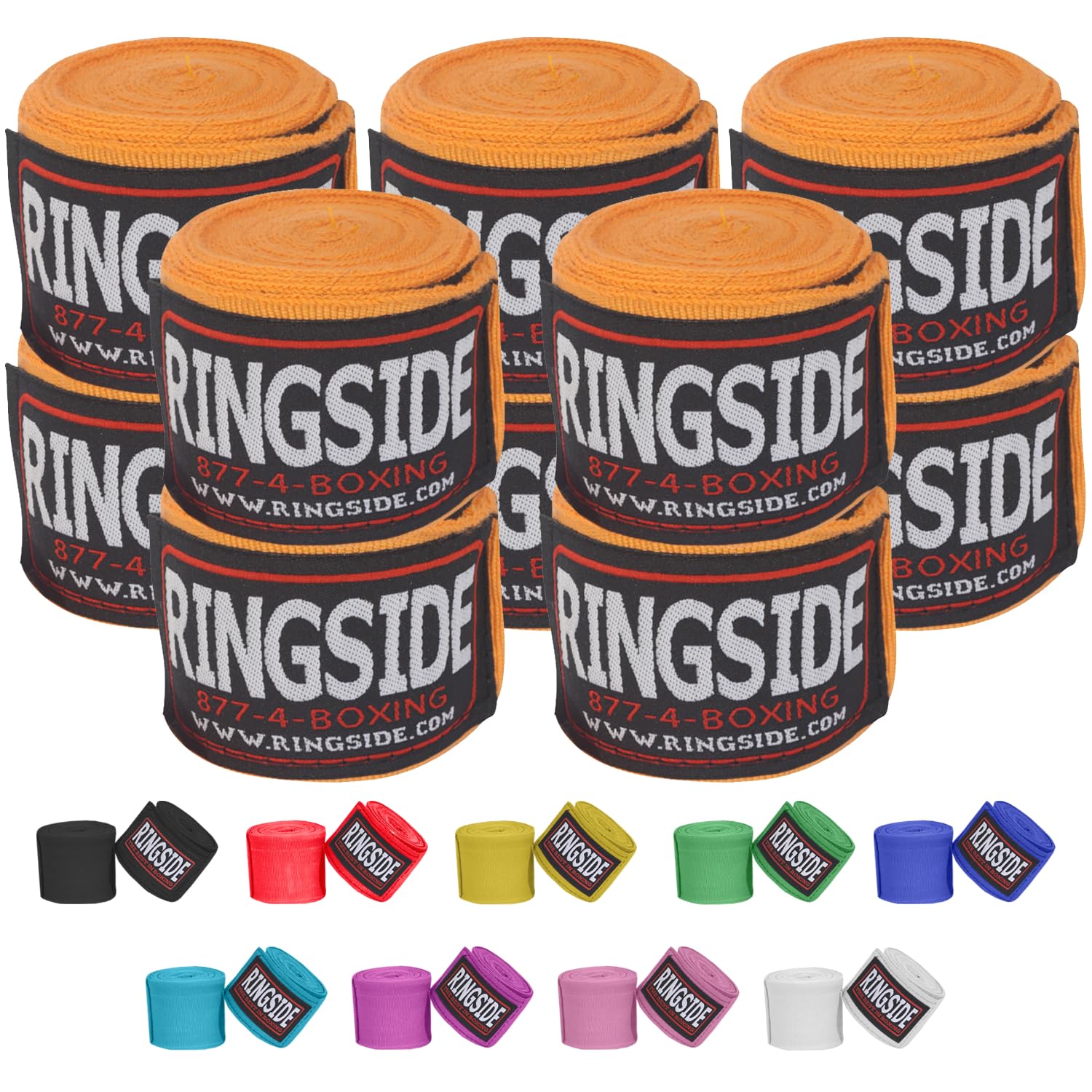 Ringside Mexican Style Boxing Hand Wraps 180"