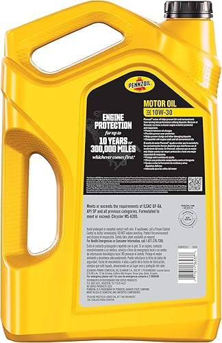 Miniatura 8 de Pennzoil 5W-20 - Aceite de motor de mezcla sintética (caja de 6 unidades de 1 cuarto de galón)