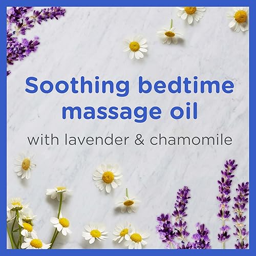 Miniatura 5 de Zarbee's Aceite de masaje para bebés, calmante y calmante con lavanda y manzanilla para ayudar a dormir, botella de 4 onzas