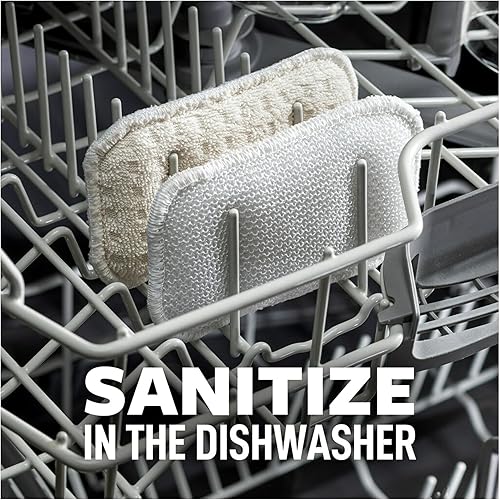 Miniatura 8 de Scotch-Brite® Greener Clean™ Dual Action Scrub & Wipe , 2 each/pack, 6 packs/case