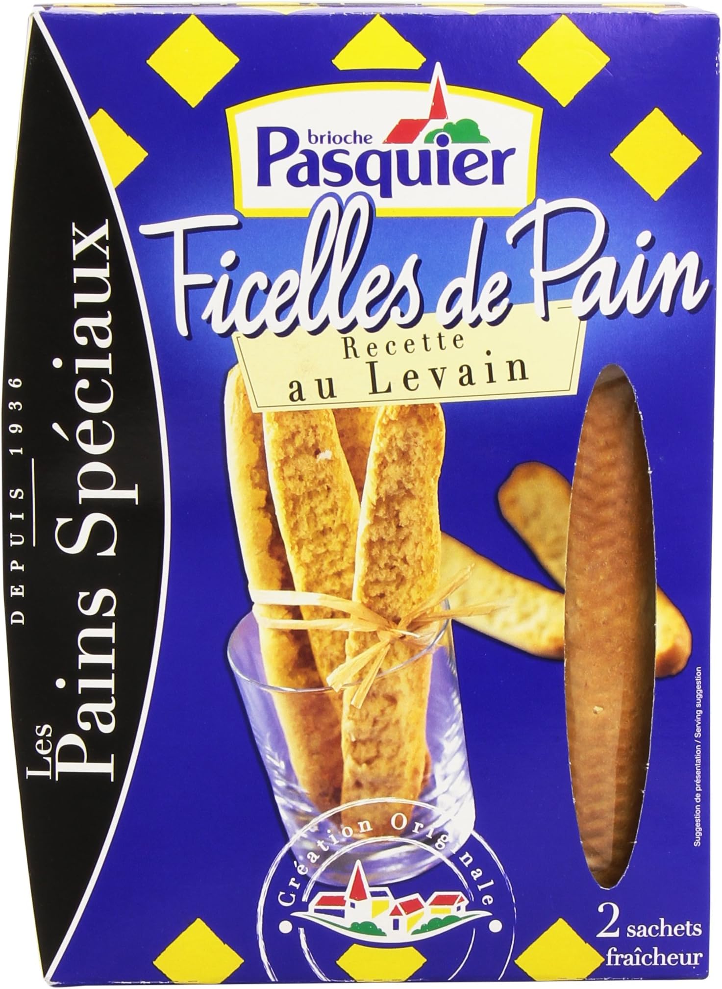 Pasquier Ficelles de Pain - Sourdough French Baguette Toasts - 7 oz