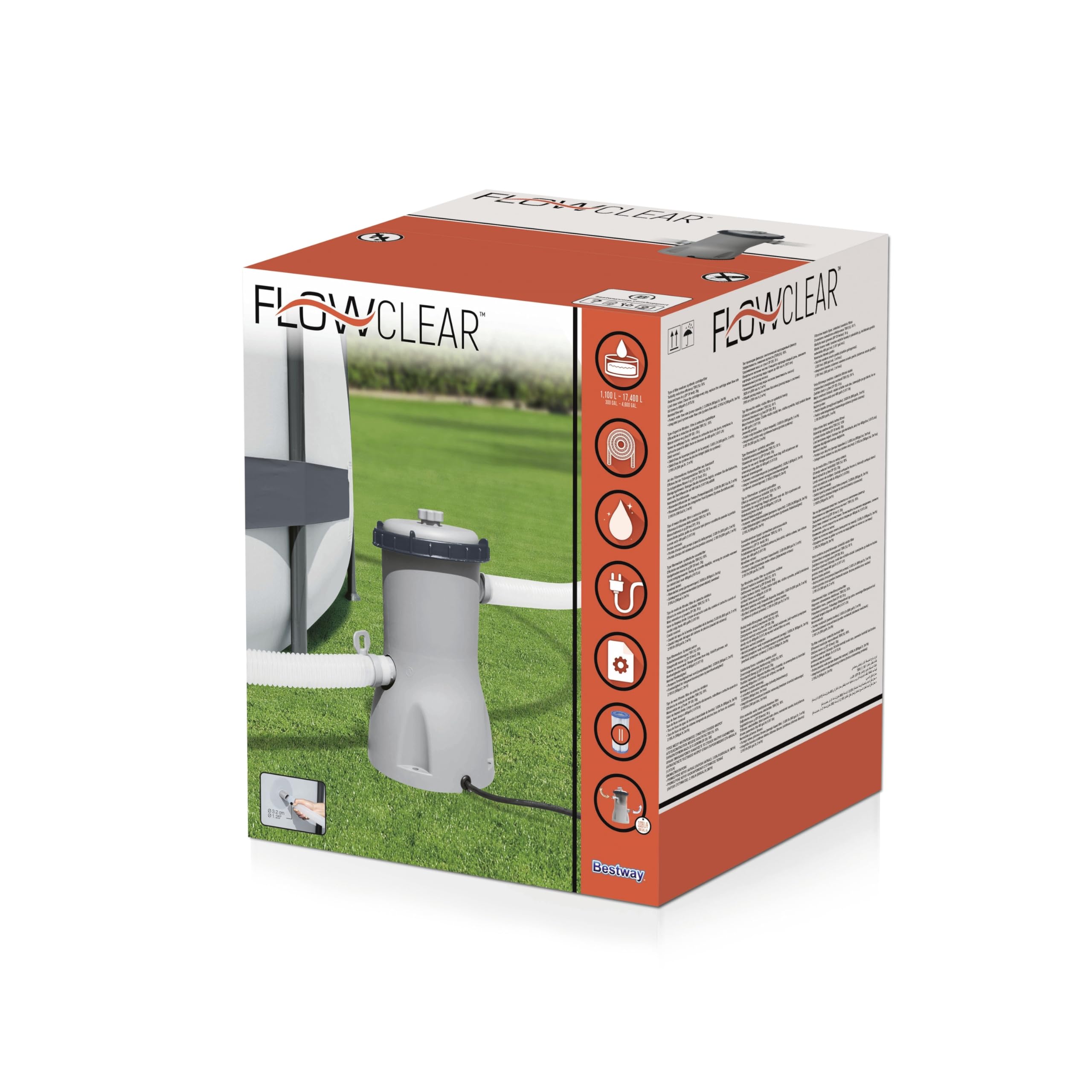 Bestway 3028L/800gal Filter Pump, 58386