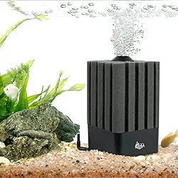 AQQA Filtro de aquário filtro de esponja de aquário filtros submersíveis para filtro de espuma de aquário para água doce e salgada (Médio para 20-110 galões)