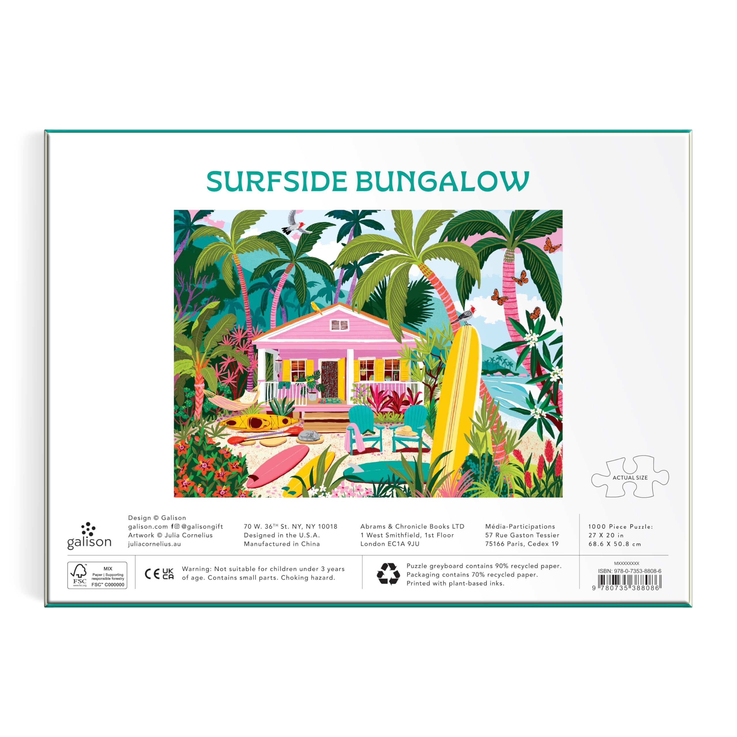 Surfside Bungalow 1000 Piece Puzzle - 5