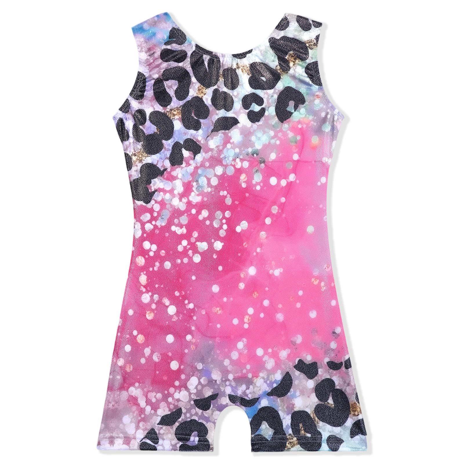HOZIY Gymnastics Leotards for Girls Unicorn Aurora Rainbow Mermaid Dinosaur Cupcake Sparkle Biketard Toddlers Kids Children