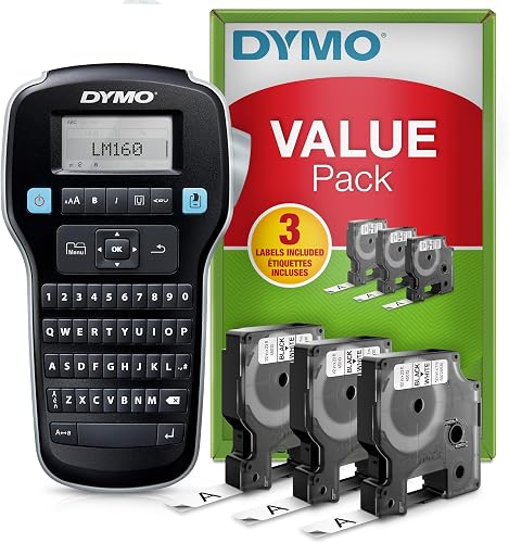 LabelManager 160, kit clavier QWERTY et 3 rubans D1 DYMO