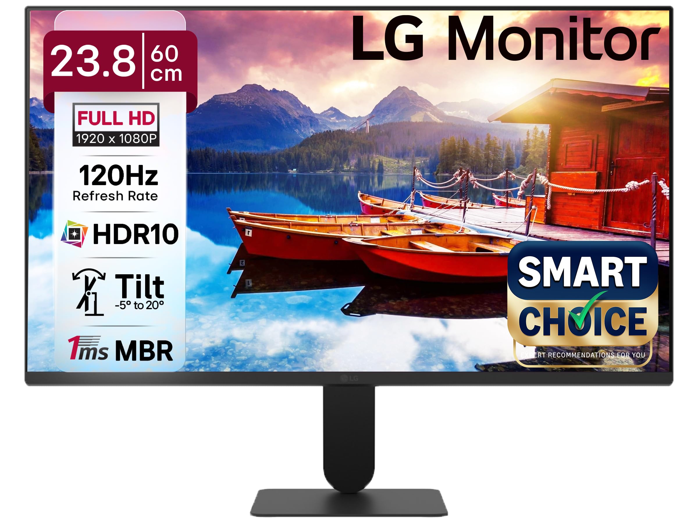 LG 24U411A-BN 24-inch Full HD IPS Monitor - Image 1