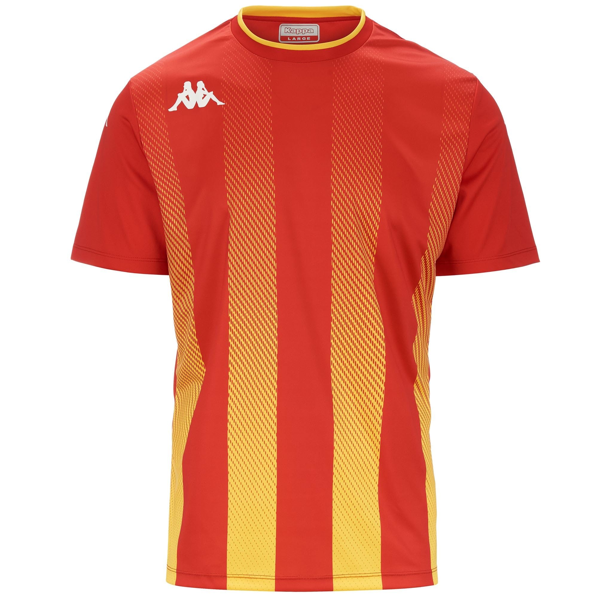 Kappa BUGO, T-Shirt, Red/Yellow