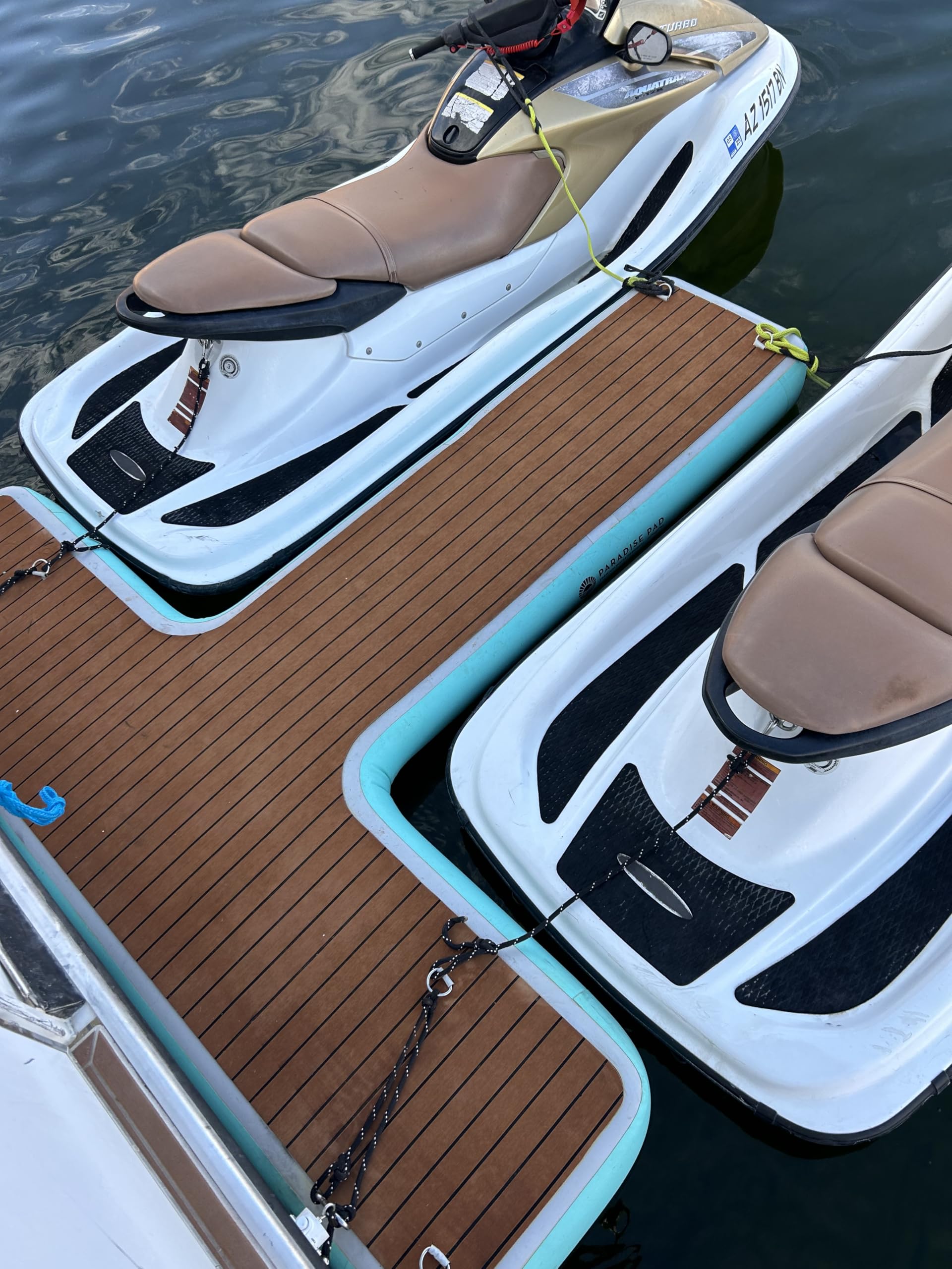 T Shaped Inflatable Jet Ski Dock Easy Installation And Superior |  Desertcart Seychelles, image size:1920x2560