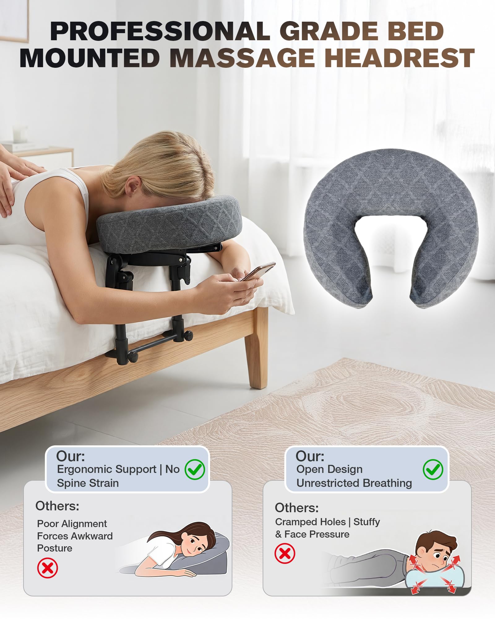 Home Massage Headrest - Relax Anywhere -4
