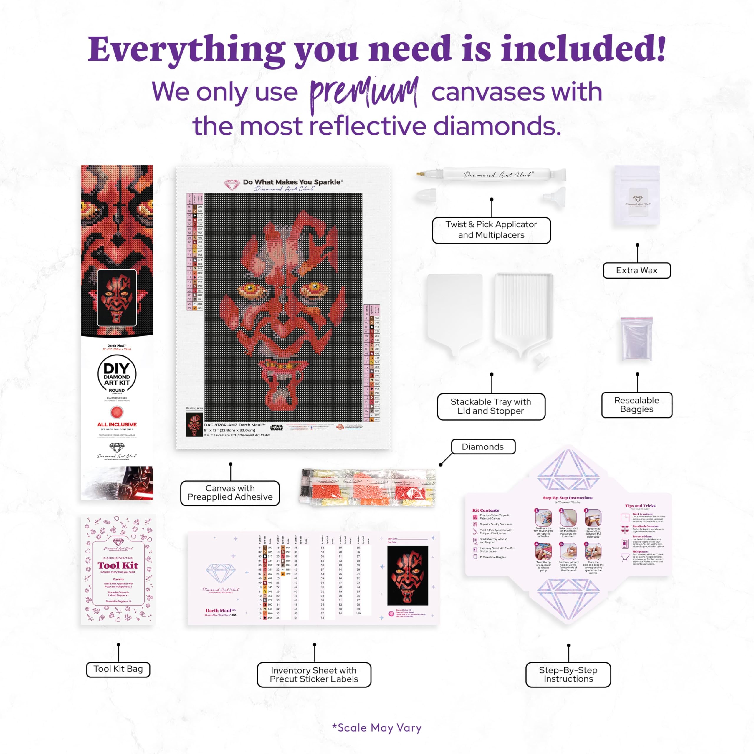 Amazon.co.jp: DIAMOND ART CLUB ダースモール ダイヤモンドペイン
