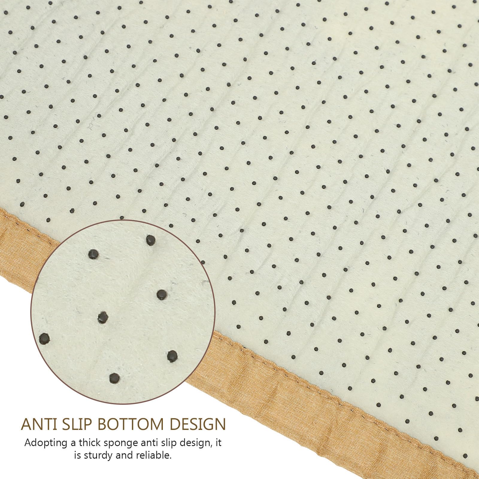 Estera de Tatami Tradicional de Bambú y Lino de Algodón, Alfombrilla Rectangular Fácil de Cuidar y Resistente para Sala de Descanso o Sala de Yoga