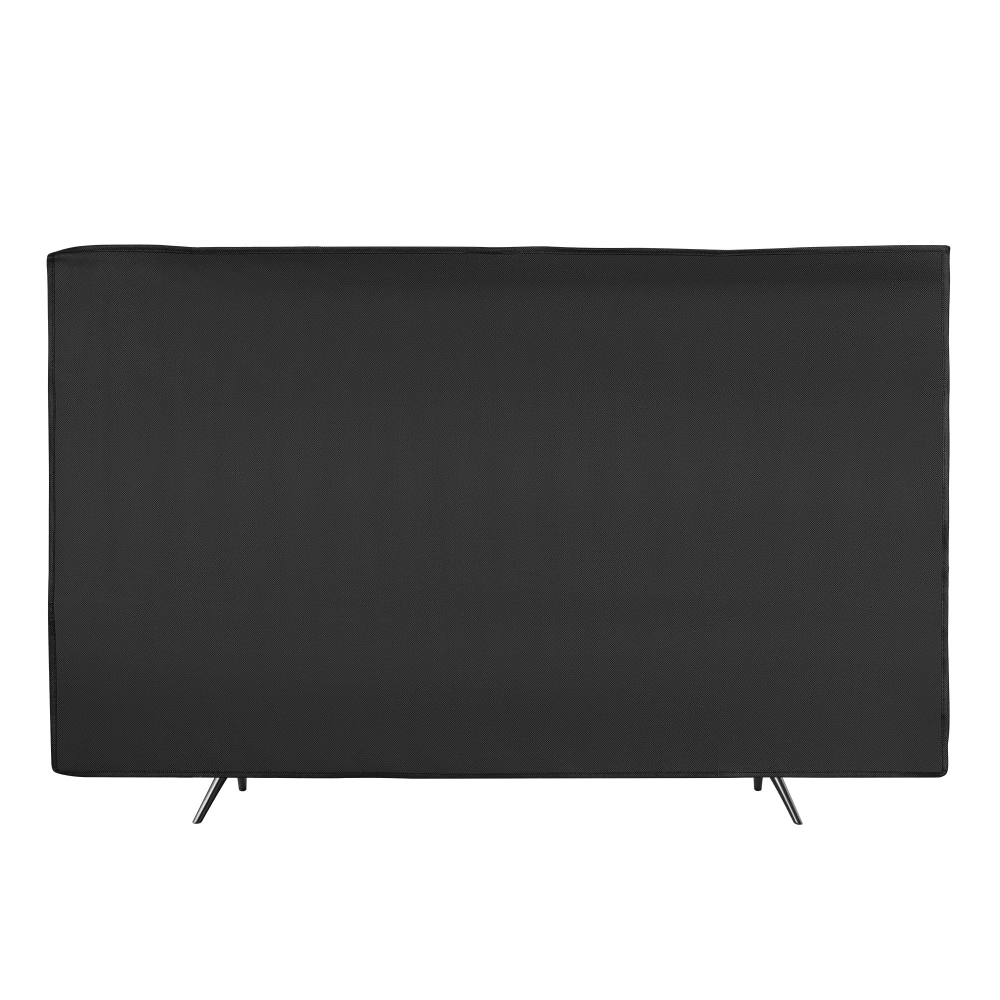 kwmobile Schutzhülle für 55" TV Hülle - Fernseher Bildschirmschutz Abdeckung - Flexible TV Bildschirm Staubschutzhülle - Schwarz