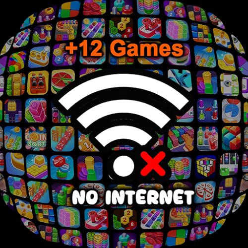 No Wifi! HyperCasual Puzzle Challenge Offline Games 2025: Relaxing Brain Teaser & Logic Puzzle Collection – Play on Fire TV & Tablets