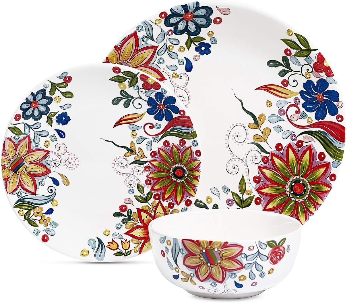 Maison Versailles Tabletops Unlimited Lydia 12Pc. Dinnerware Set Dinnerware Sets