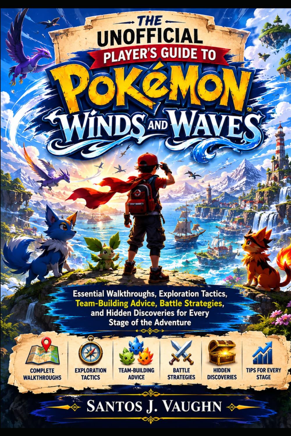 The Unofficial Player’s Guide to Pokémon Winds and Waves: Essential Walkthroughs, Exploration Tactics, Team-Building Advice, Battle Strategies, and Hidden Discoveries for Every Stage of the Adventure