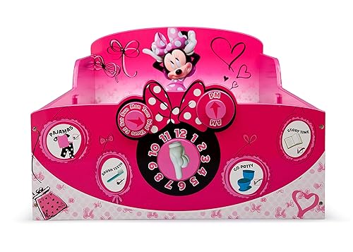 Miniatura 7 de Delta Children Cama interactiva de madera para niños pequeños, con certificado Greenguard Gold, modelo Minnie Mouse de Disney Disney