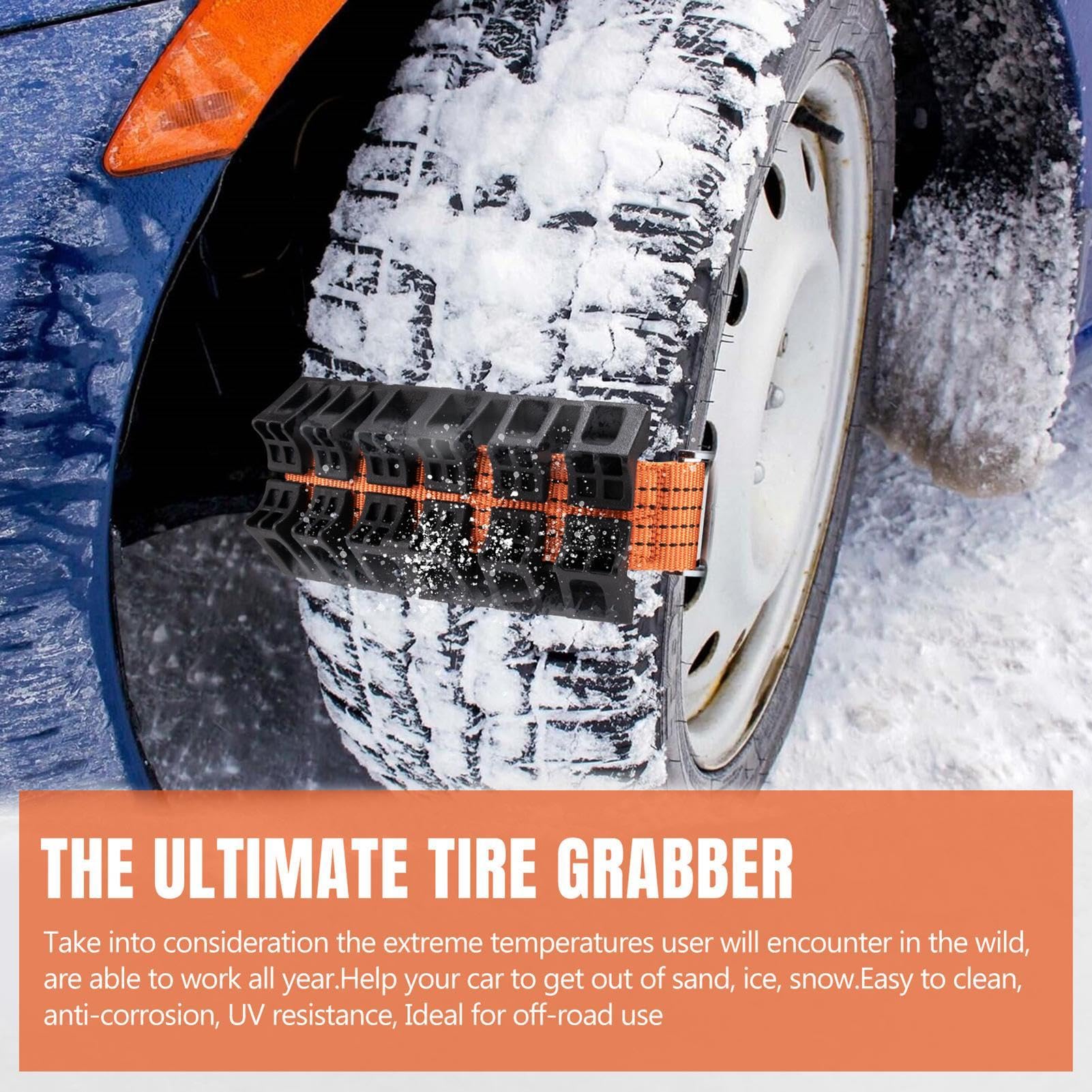 Anfahrhilfe Wohnmobil,Recovery Tracks Anfahrhilfe Schnee Offroad Tracks Traktionsband Traktionsmatte Traction Mats Gripmatte Universelles Anfahrhilfe Sand Schnee Reifenleiter Für Auto LKW SUV