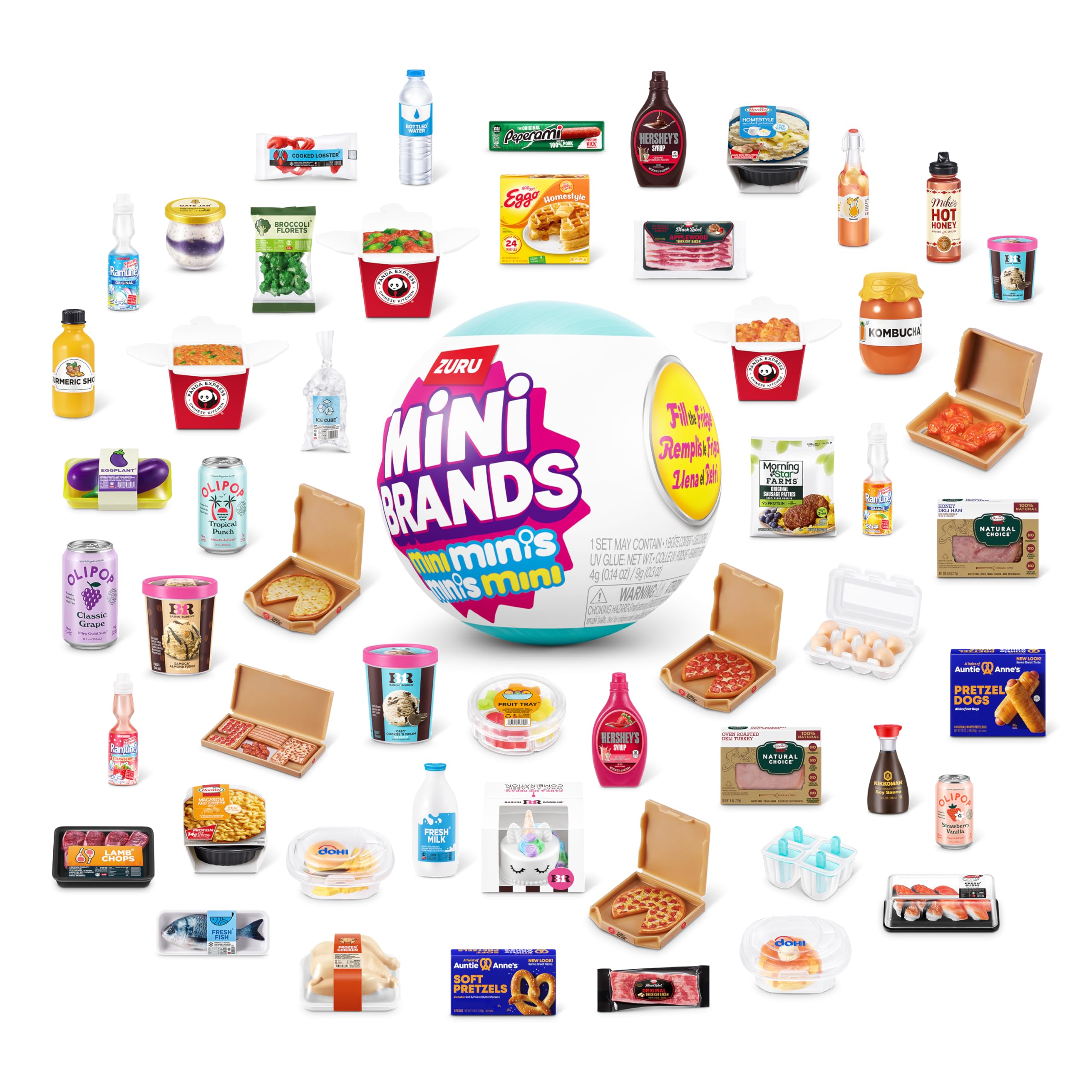 Mini Brands Fill The Fridge Series 2 PACK by ZURU, Collectible Miniature Toy - Image 4