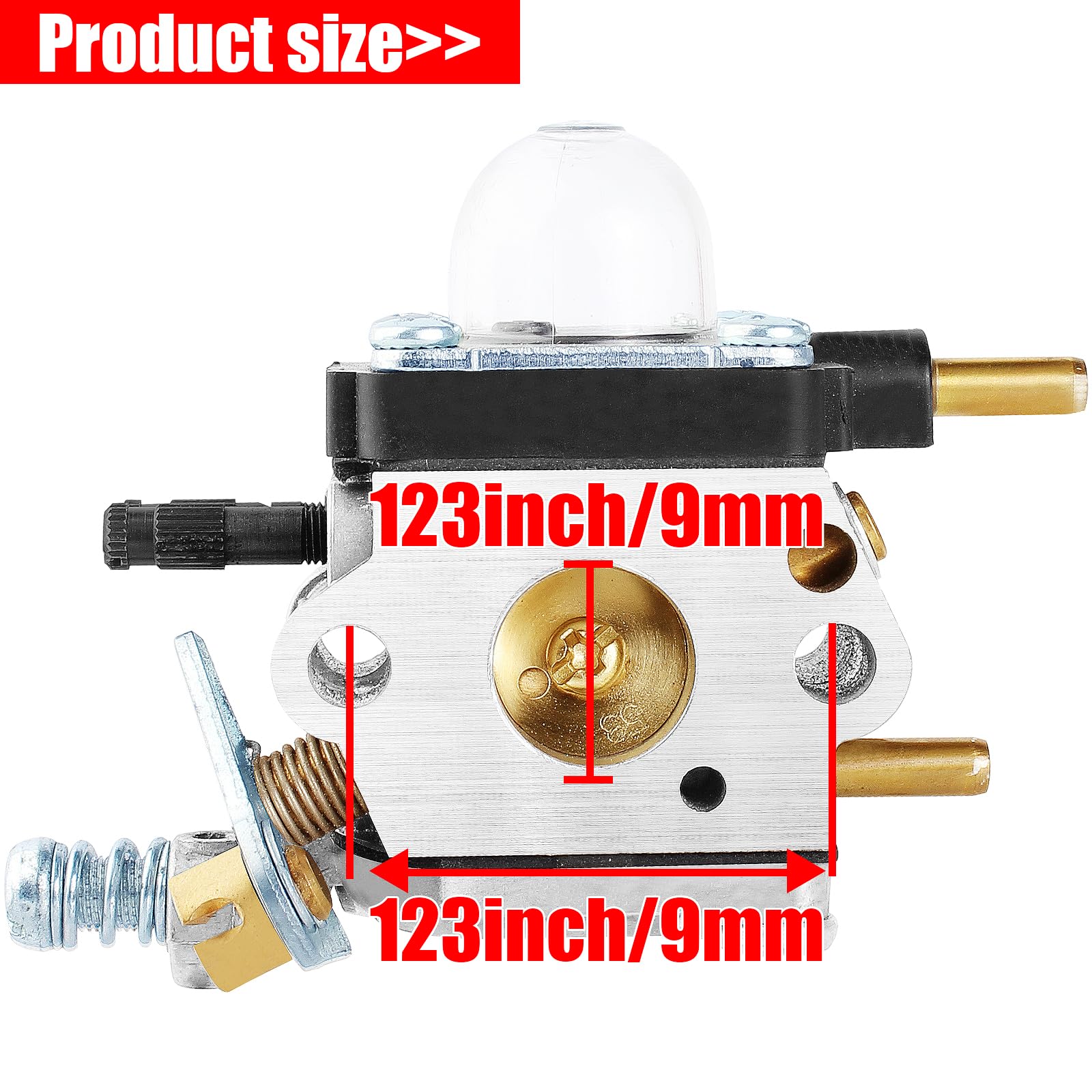 YOFMOO Carburetor for C1U-K17 C1U-K27A C1U-K27B C1U-K46 C1U-K54 C1U-K54A Echo String Trimmer Mantis Tiller 7222 7222E 7222M 7225 7230 7240 7920 7924 TC210 TC2100 LHD1700 HC1500 Cultivator - Image 3