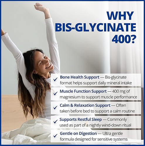 Miniatura 4 de CanPrev Bisglicinato de magnesio 400 polvo ultra suave 8.47 oz, 48 porciones, 400 mg de magnesio elemental por cucharada, soporta noches