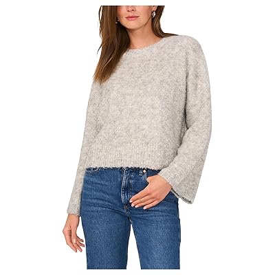 Vince Camuto Wide Mock Neck with 3/4 Side Sleeve Women