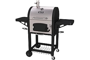 Dyna-Glo Heavy Duty Stainless Charcoal Grill, Standard