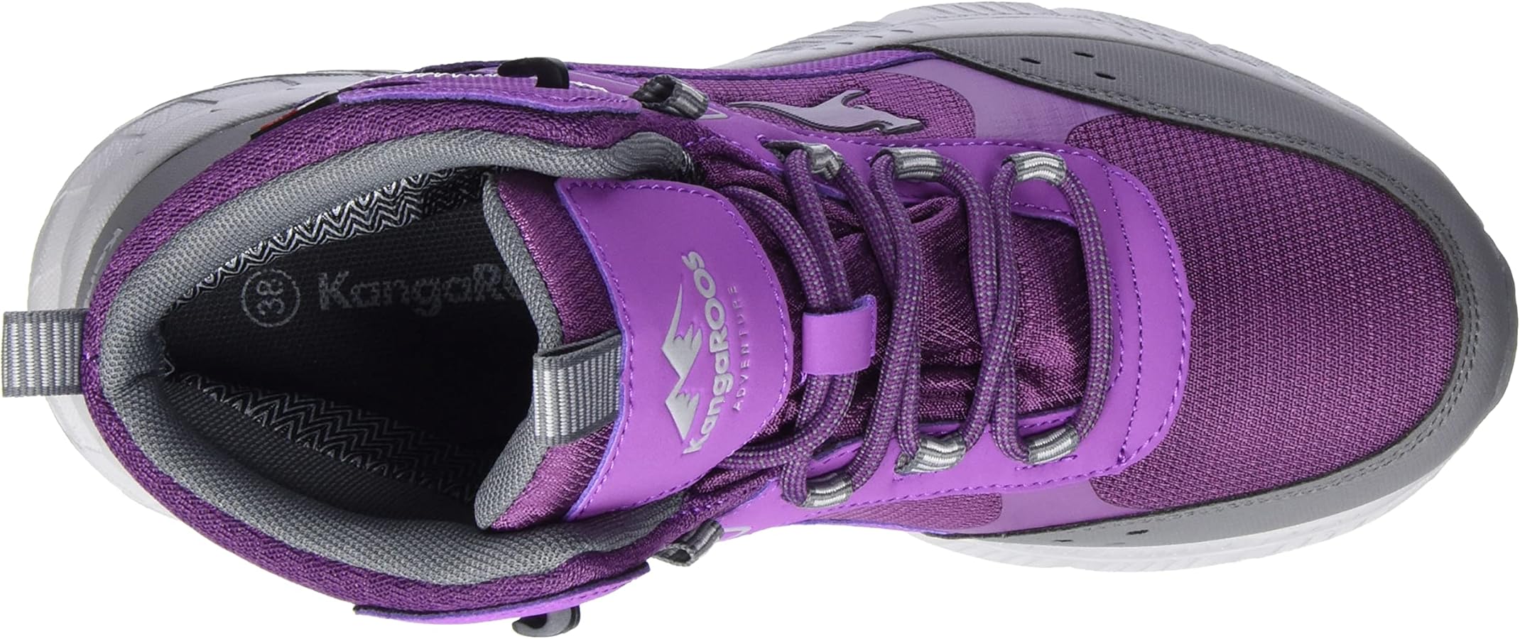 Amazon.com | KangaROOS, Grape Steel Grey, 6 US Women/6 US Men