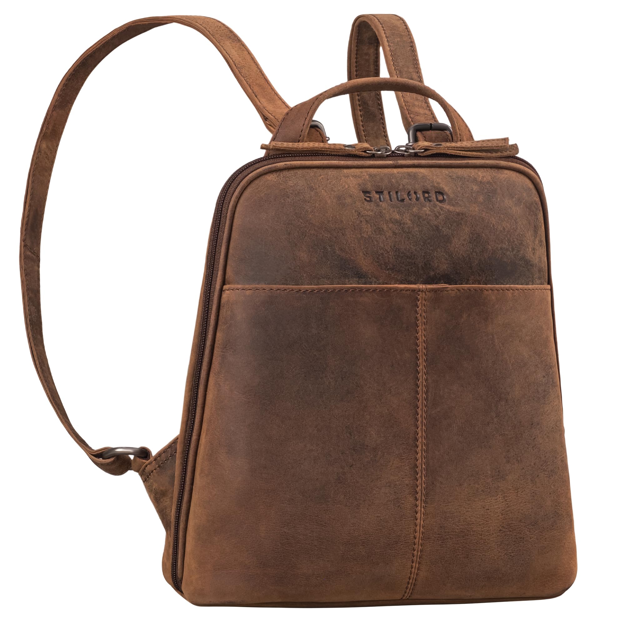 STILORD Nayla Kleiner Lederrucksack Damen