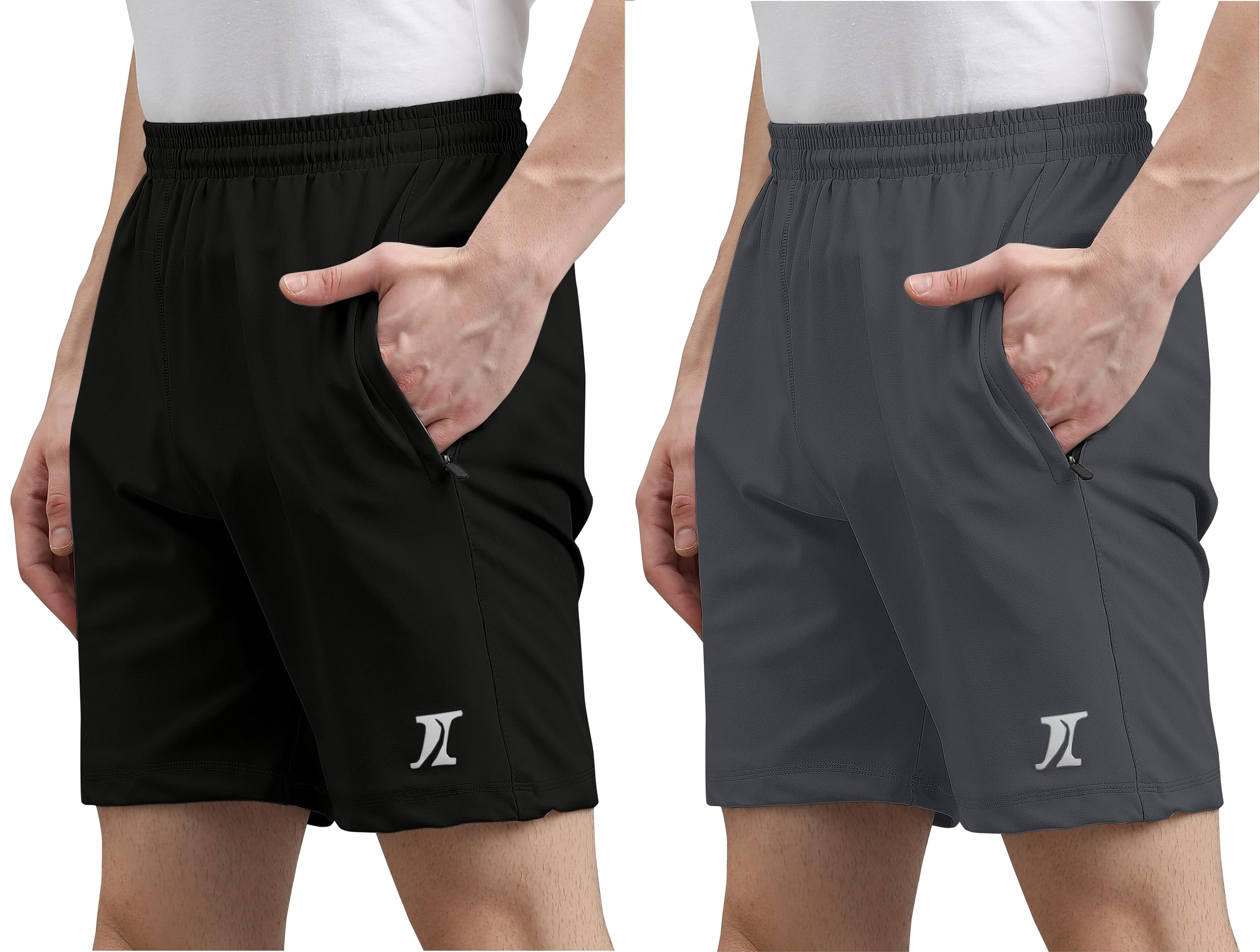 INDICLUB Men's Regular Fit Casual Combo Shorts-picture-26