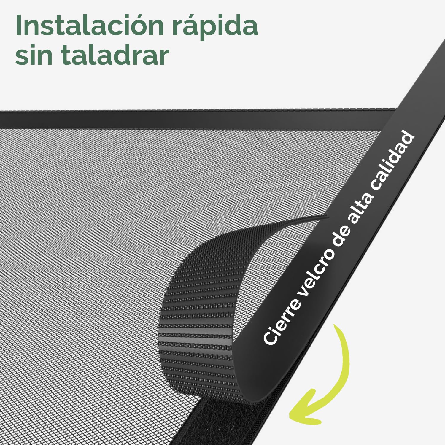 Nematek CortinaCaravana y Puerta en 60x180 cm - Mosquitera Magnética para Caravanas, Autocaravanas y Balcones
